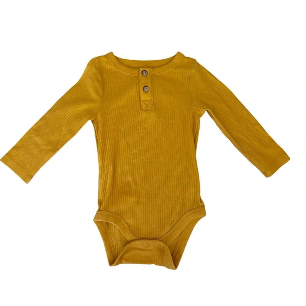 Cat & Jack Baby Yellow Onesie Size 6-9 Months NWOT